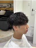 ニュアンスパーマ/スペインカール/スパイキーショート/南行徳