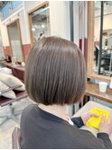 40代ナチュラルボブ/恵比寿渋谷/白髪ぼかしハイライト2507