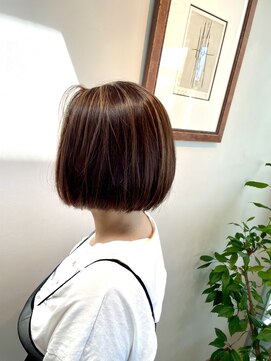 サラソージュ(SARA SO JU) 切りっぱなしボブ