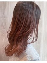 ヘアーラニッシュ 東松戸店(hair Lanish)&nbsp;ハイライト/オレンジブラン/20代30代40代