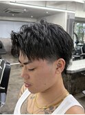 スパイキーショート/アップバング/メンズカット/短髪