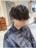 フェザーパーマ/サーフカール/波巻きツイストスパイラル