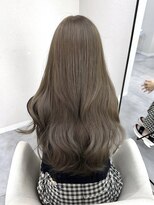 リル(lilu)&nbsp;ロングレイヤー×オリーブグレージュ