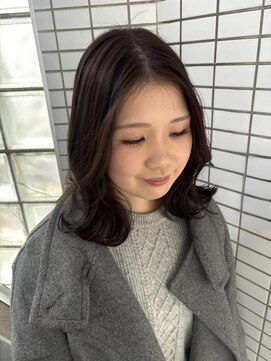 透明感たっぷりグレージュカラー♪