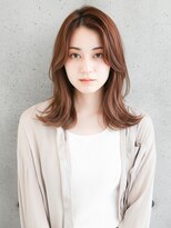 ニューヨークニューヨーク 守口店(NYNY)&nbsp;ゆるふわレイヤーミディ×ピンクブラウン