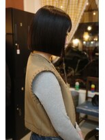 チャプター 問屋町(chapter)&nbsp;髪質改善トリートメントミニボブヘイリーボブ切りっぱなしボブ