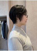 【晴音】くせ毛ショート/ショートカット/20代