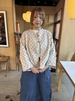 パレス(PAALS) ボブに顔まわりデザインカット