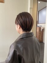 クリック(Click) ミルクティーブロンド/ダークブルー/デジタルパーマ/小倉