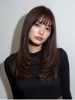 ジラフ(giraf)&nbsp;吉祥寺/ミルクティーブロンド/ダークブルー/デジタルパーマ