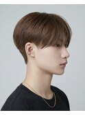 ナチュラルブラウンで作る韓国風マッシュ