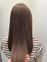 リールヘア 千早店(rire hair)&nbsp;ベージュブラウンカラー