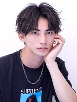 アーリー(Ali'i) ルーズパーマセンターパートニュアンスウルフシャドウパーマ韓国