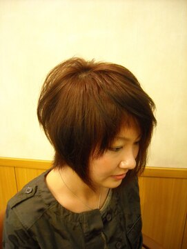 ヘアーメイク グレマ(HAIR MAKE grema) アシンメトリーボブ