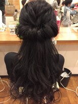 イースタジオ 六本木店(e:studio)&nbsp;ハーフアレンジ-ギブソンタック　《　六本木　ヘアセット　》
