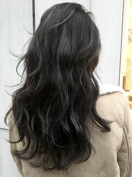 ウィルゴ(VIRGO) 【外国人風カラー×ハイライト】暗めアッシュグレー☆