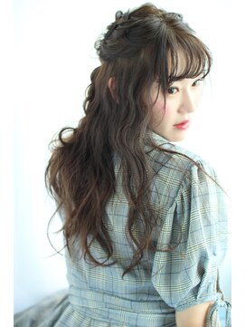 ヘアーライフデザインスアー(hair life design Suah) ☆ハーフアップ編みおろし☆