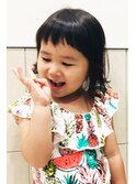 ★QUATRO★キッズ外はねボブ