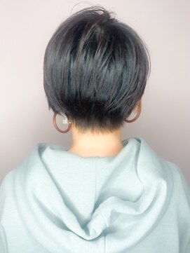 グラッシー センター北店(GLASSI) 【GLASSI】大人かわいい小顔ショート★デザインカラー★髪質改善