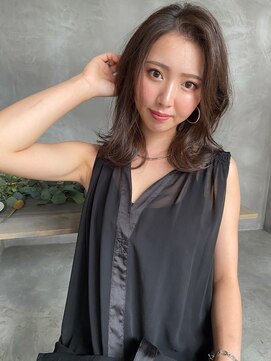 ロンドローズ 名古屋(Lond damaskRose) 【Lond damaskRose】津田稜也 韓国 フェミニンロング