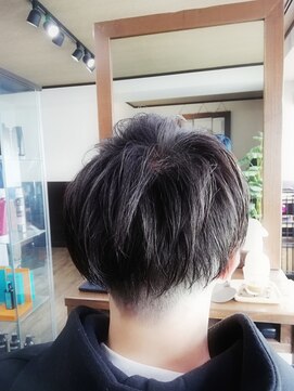 プラス(PLUS) ツーブロックショート