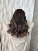 大人ナチュラルバレイヤージュ