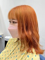 ウーロス(uros.) 【SENA】オレンジベージュ アプリコット ミディアム 暖色