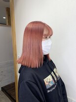 ヘアアンドメイク ルシア 奈良店(hair & make Lucia)&nbsp;ピンクベージュ♪