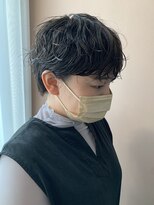 ハブ(hub)&nbsp;【天神今泉】マッシュショートの無造作パーマ