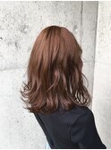 【柳久雄】アプリコットピンクカラー