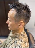大人の刈り上げスタイル