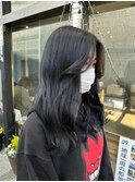 黒髪暗髪☆大人可愛いなみなみウェーブロング20代30代