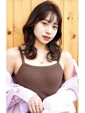 ブゾン(buZon) 【buZon ブゾン】ショコラアッシュ×ふんわりカール