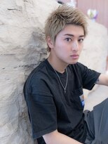 メゾンバイハバナ(maison by HAVANA)&nbsp;束感ショートツーブロックマッシュハイライトスパイキーショート