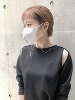 ディア(.eer)&nbsp;【.eer/ディア】ミルクティーベージュ/ショートボブ/ハイトーン