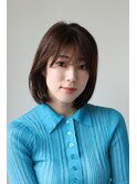 ナチュラル大人ボブ