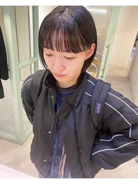 ヘーゼル 博多(HAZEL.) ミニボブスタイル