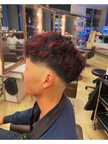 コワファースト 大分(COIFF1RST) フェードレッドメッシュ