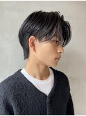センターパート/サイドパート/ニュアンスパーマ／アップバング