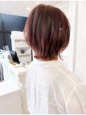 福山市Caary30代40代50代 髪質改善ストレート小顔補正立体カット