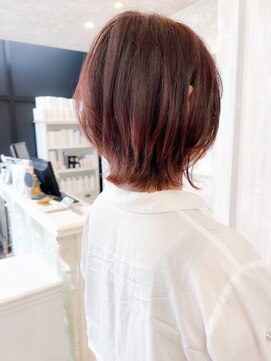 キャアリー(Caary) 福山市Caary30代40代50代 髪質改善ストレート小顔補正立体カット