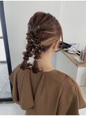 ヘアセット 結婚式ヘア