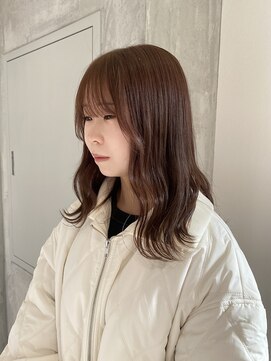 ヨーク(YOKE) 【YOKE】ピンクベージュ/ブリーチ無し/くすみベージュ