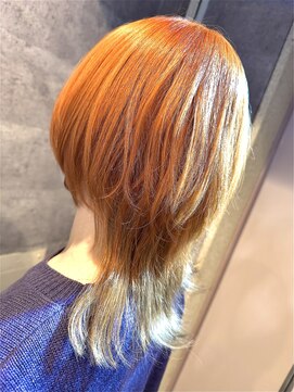 キャラ シャローネ 池袋(Chara Chalone) /クラゲウルフ/2トーンカラー/オレンジカラー/【たいし】