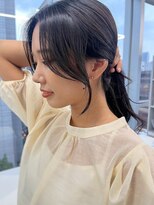 ジエクト カナウ(The Ect canow)&nbsp;【顔周り似合わせカット】姫カットレイヤー/暗めカラー