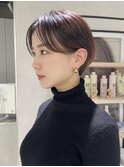 ★20代30代40代似合わせカットマッシュショート