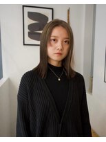 シキ 渋谷(siki)&nbsp;ベージュカラー/ブリーチなしダブルカラー/赤み消し/渋谷/原宿