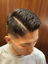 ヒロギンザ 田町店(HIRO GINZA)&nbsp;七三フェード