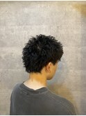 メンズスパイキーショートスタイル