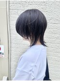 【morio成増 セリザワ】ショートウルフ アンブレラカラー